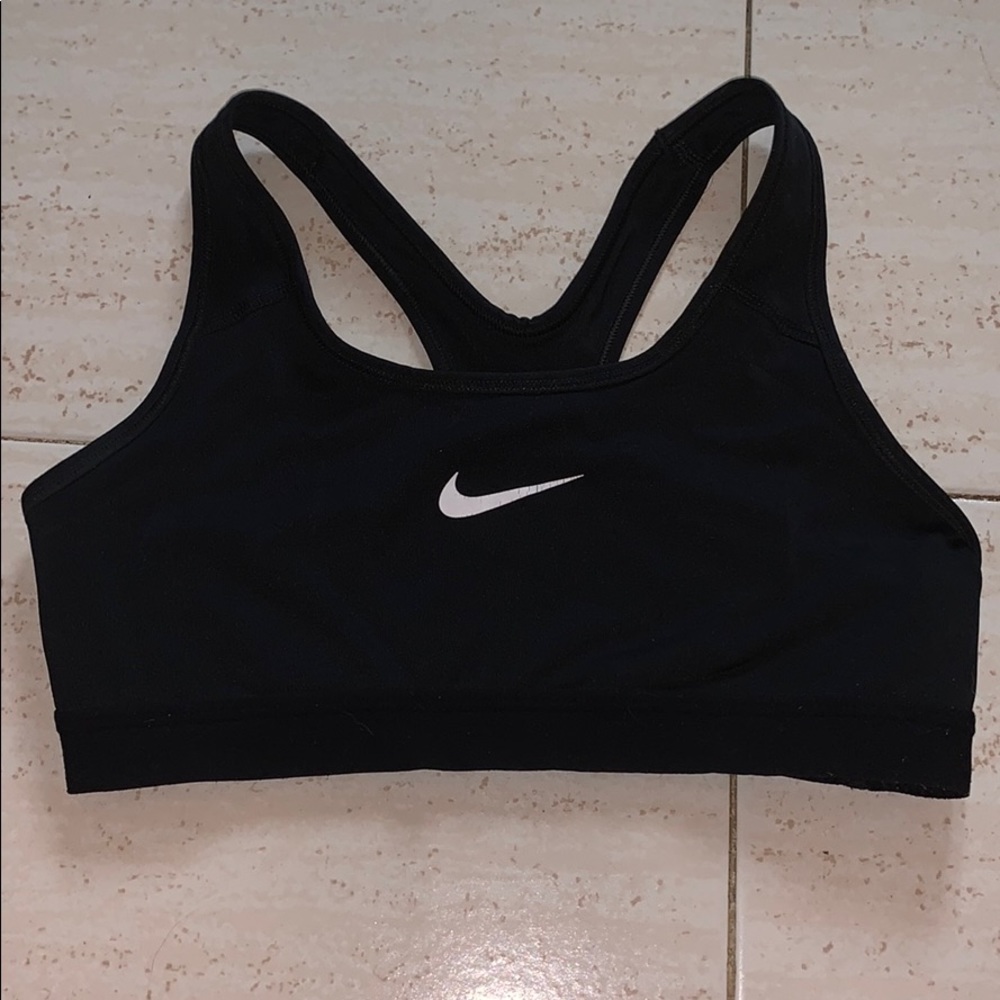 Nike Black sports bra